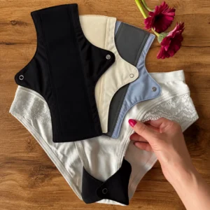 Serviette menstruelle lavable